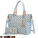 MKF Collection 2-Pieces Merlina Women Tote Handbag With Wallet by Mia K