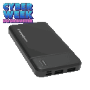 Chargeworx Dual USB Slim 10,000 mAh Power Bank