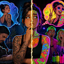Fluorescent tattoo ink: genuinely cool or a little too gimmicky?