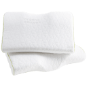 2-Pack: Vaverto  Queen-Sized Orthopedic Memory Foam Contour Pillows