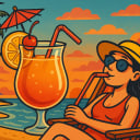 Favorite vacation beverage: