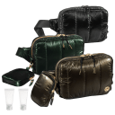 Joan & David Quilted Metallic Sling Bag