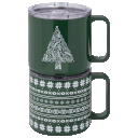2-Pack: Stackable Insulated Coffee Mugs (20 oz)