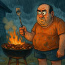 You still grilling?