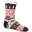 3-Pack: Nextex Apparel Women's Assorted Fluffy Sherpa Slipper Socks