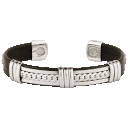 Ciana Copper And Leatherette Magnetic Bracelet