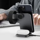 Aukey MagFusion Z 3-in-1 Qi2 Foldable Magnetic Charging Station