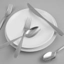 Cambridge Tyrus Satin Mirror 89-Piece Flatware Set