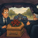 Ever been in a hearse before?