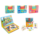 3-Pack: Hakol Children's Magnetic Early Education Puzzle Set