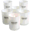 6-Pack: Meraki Small Soy Wax Candles (2.1oz each)