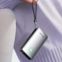 JOYFAR 25,000mAh GaN 65W Power Bank with Wall Plug & Retractable USB-C Cable