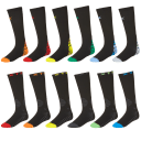 12-Pack: Extreme Fit Premium Sports Knee-High Compression Socks