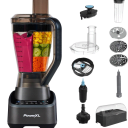 PowerXL SensiMax 1500W Blender & Food Processor with Travel Cup