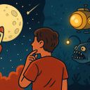 Where would you rather go: the moon or the dark zone of the ocean? Support your response in the comments.