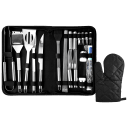 29-Piece: Cheer Collection BBQ Set in Cloth Case