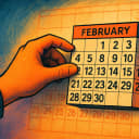 Did you notice that February this year fits into a perfect block on the calendar?
