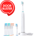 Greater Goods Sonic Electric Toothbrush with 11 Brush Heads