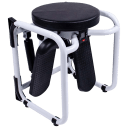 HomeTrack Mini Stepper Twist Stool with Resistance Band