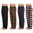 4-Pack: Men's Micro Fleece Pajama Pants