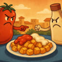 Patatas Bravas: does it need tomato or no?