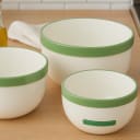 Carla Hall Sweet Heritage 3-Piece Nesting Stoneware Mixing Bowls