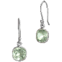 Savvy Cie Sterling Silver and Genuine Gemstone Earrings