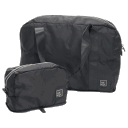 IHKWIP 2-Piece Foldable Duffle Bag and Toiletry Bag Set