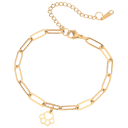 Hollywood Sensation Cutout Paw Print Charm Bracelet