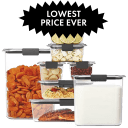 Rubbermaid Brilliance 8-Piece Food Storage Set