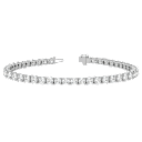 Voss+Agin 8 Carat DEW Created Sapphire Tennis Bracelet