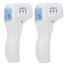 2-Pack: Safe+Mate Digital Touchless Thermometers
