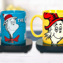 2-Pack: Dr Seuss Mug and Mug Warmer Set
