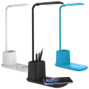 Aduro U-Light Desktop Lamp Organizer & 10W Wireless Charging Stand