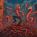 Dance Party: A Pile of Earthworms West Side Story Edition