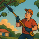 Power-To-Go 20V 8' Extendable 8" Cordless Pole Saw