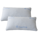 2-Pack: Classic Home Cooling Memory Foam Pillows