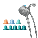 Moen Aromatherapy Magnetix Handshower with INLY Shower Capsules