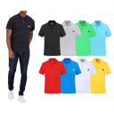 4-Pack: Nextex Apparel Men's Pacific Polo Club Cotton Pique Polo Shirts