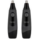 2-Pack: ToiletTree Products Grey Nose Trimmers with LED Light