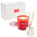 HomeWorx by Slatkin + Co. Garland Berry Candle and Diffuser Set