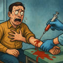 Are you squeamish about blood?
