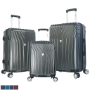 Olympia USA Voyager 3-Piece Premium Hardside Luggage Set