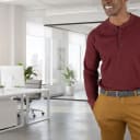 Tailor Vintage Airotec Performance Cotton Stretch Waffle Shirt