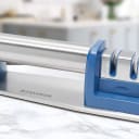 Zakarian by Dash 8" Slicing Knife with Finger Guard & Knife Sharpener