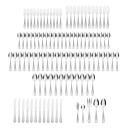 Hampton Forge Nova 101-Piece 18/10 Flatware Set
