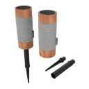 2-Pack: Kitsound Diggit2 Weatherproof Stereo Speakers
