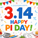 Happy National Pi Day March 14!
