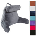 Cheer Collections X-Large Backrest Pillow with Detachable Neck Bolster Pillow