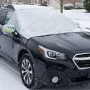 iHOM Automotive Windshield Cover with Removable Side Mirror Covers